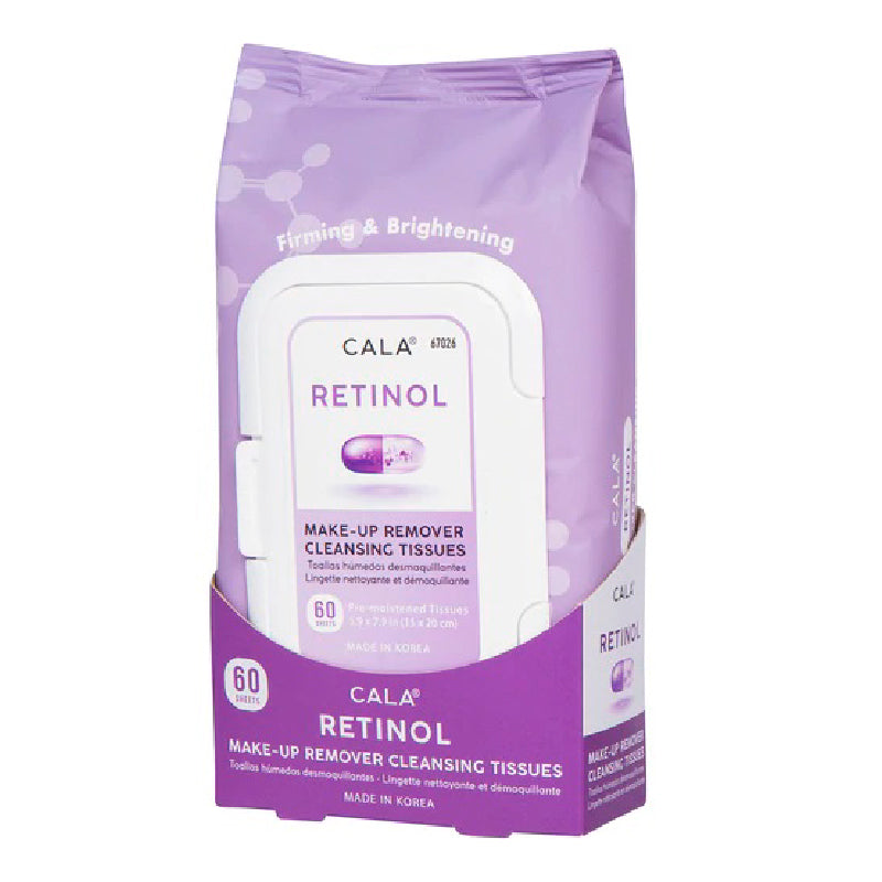 Retinol Make-Up Remover Cleansing Tissue (60 Sheets/ Pk)