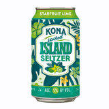 Kona Spiked Island Seltzer Starfruit Lime 5% 12oz.