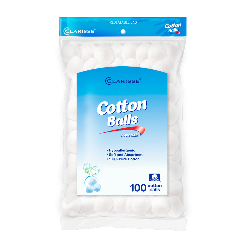 Clarisse Cotton Balls 24/100Ct