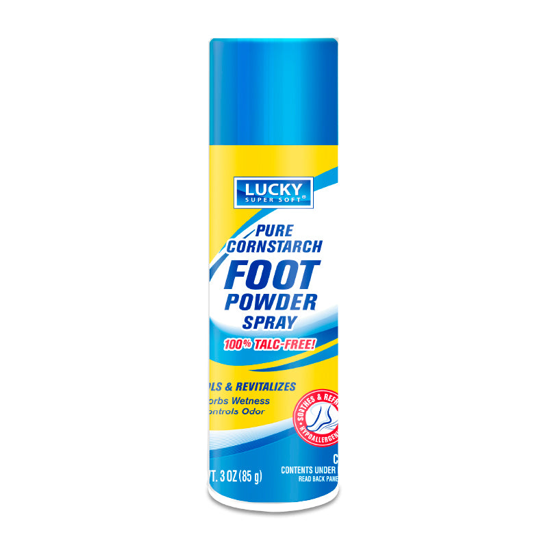Pure Cornstarch Foot Powder Spray 3Oz