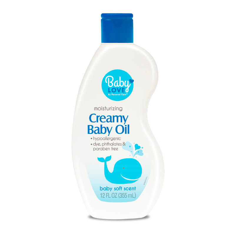 Baby Bath & Hair- Creamy Baby Oil - 12/12 Oz