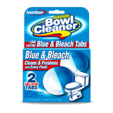 Bowl Cleaner Blue & Bleach Tabs - 2Ct